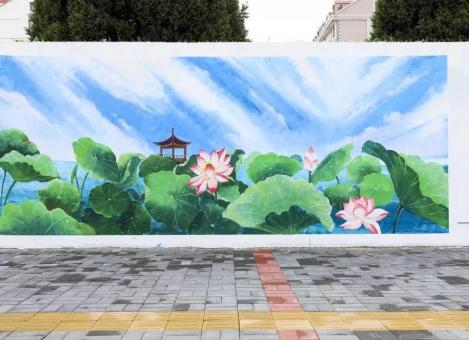 宾阳墙绘施工材料制作工艺说明