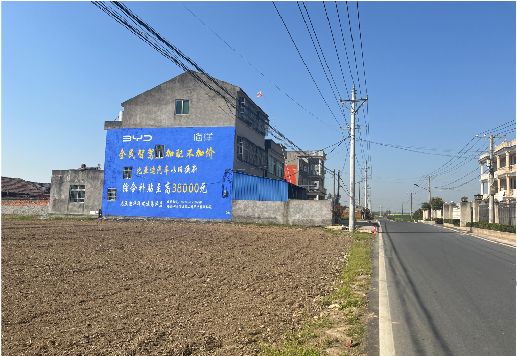 宾阳墙体广告用的是什么漆？