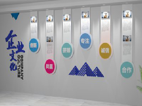 宾阳企业文化墙需要传递什么办公文化？