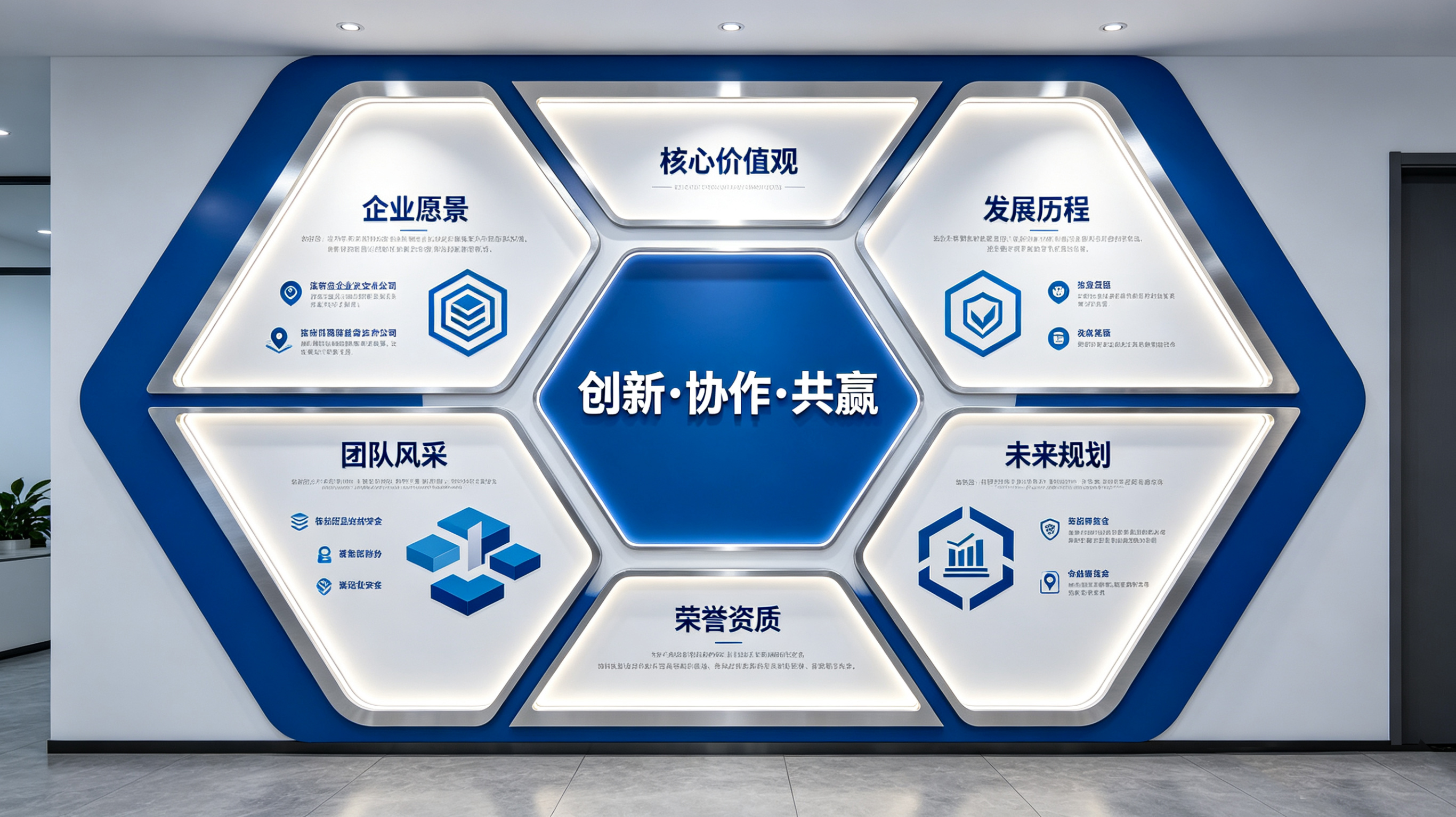 宾阳企业文化墙六边形避坑指南（新手常犯5个错误）
